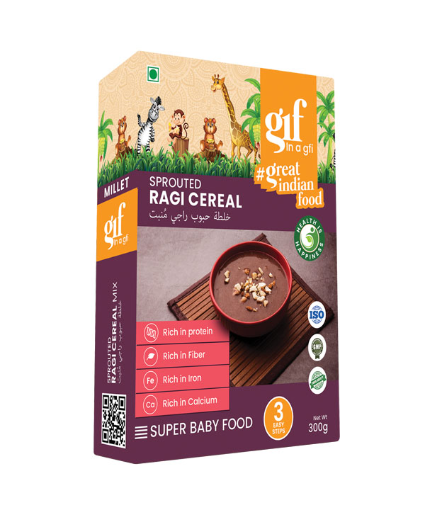 Gif Sprouted Ragi Cereal
