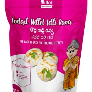 Foxtail Millet Idli Rava - eat millet