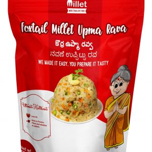 Foxtail Millet Upma Rava - eat millet